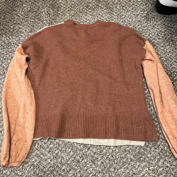 MADEWELL// COLOR BLOCK SWEATER - Picture 4 of 4